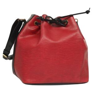 Pre Loved louis vuitton Women Red Shoulder Bags